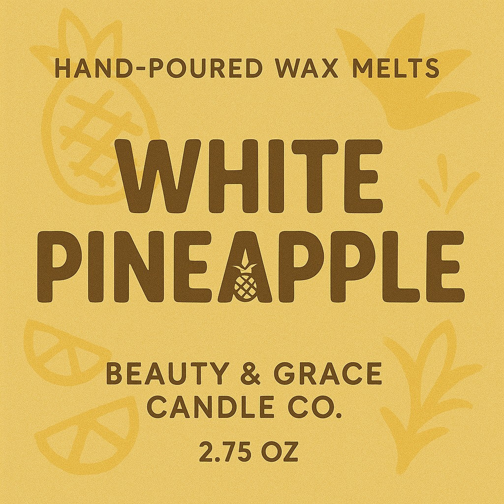 White Pineapple Wax Melts