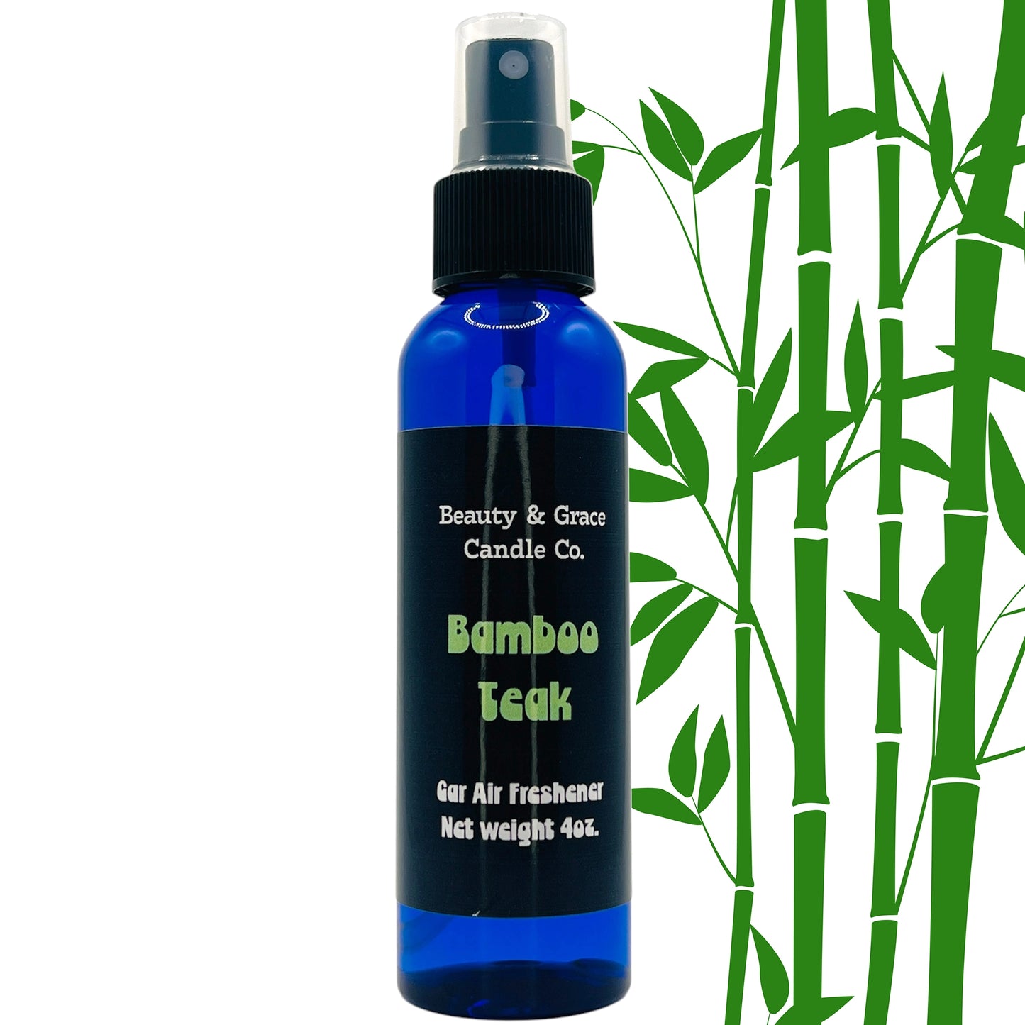 Bamboo Teak Car Air Freshener Spray