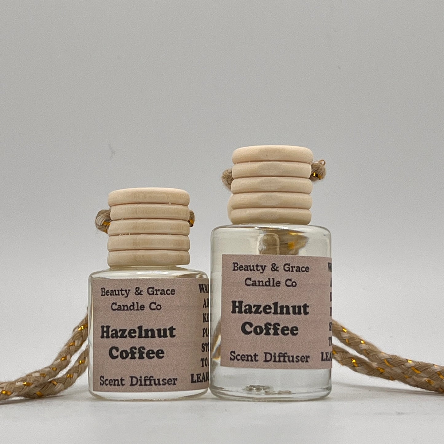 Hazelnut Coffee Car Scent Diffuser