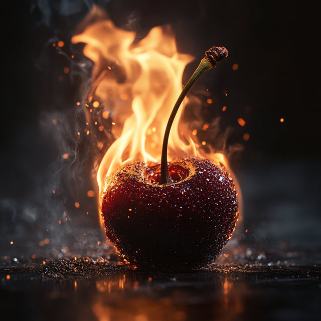 Black Cherry Bomb Emoji Melts