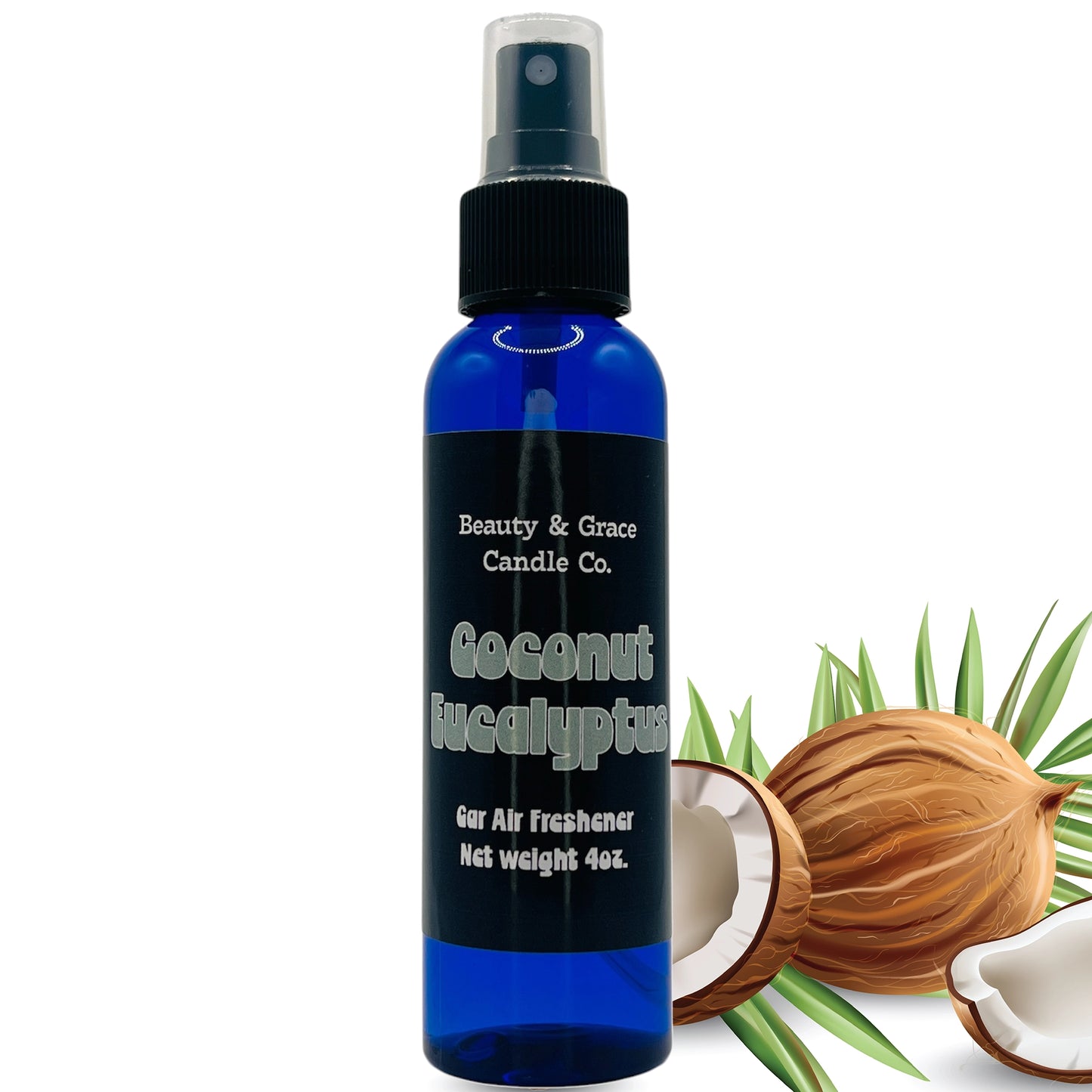 Coconut Eucalyptus Car Air Freshener Spray