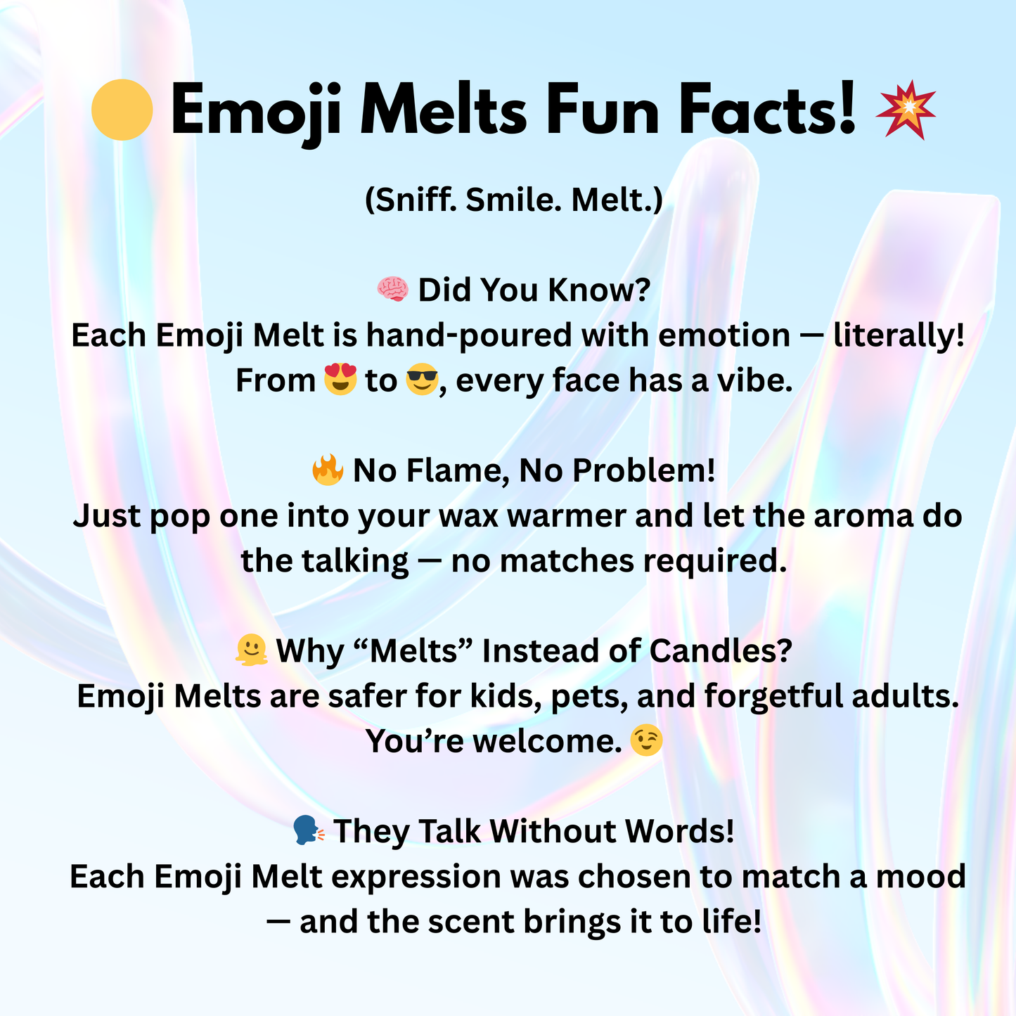 Lemon Verbena Emoji Melts