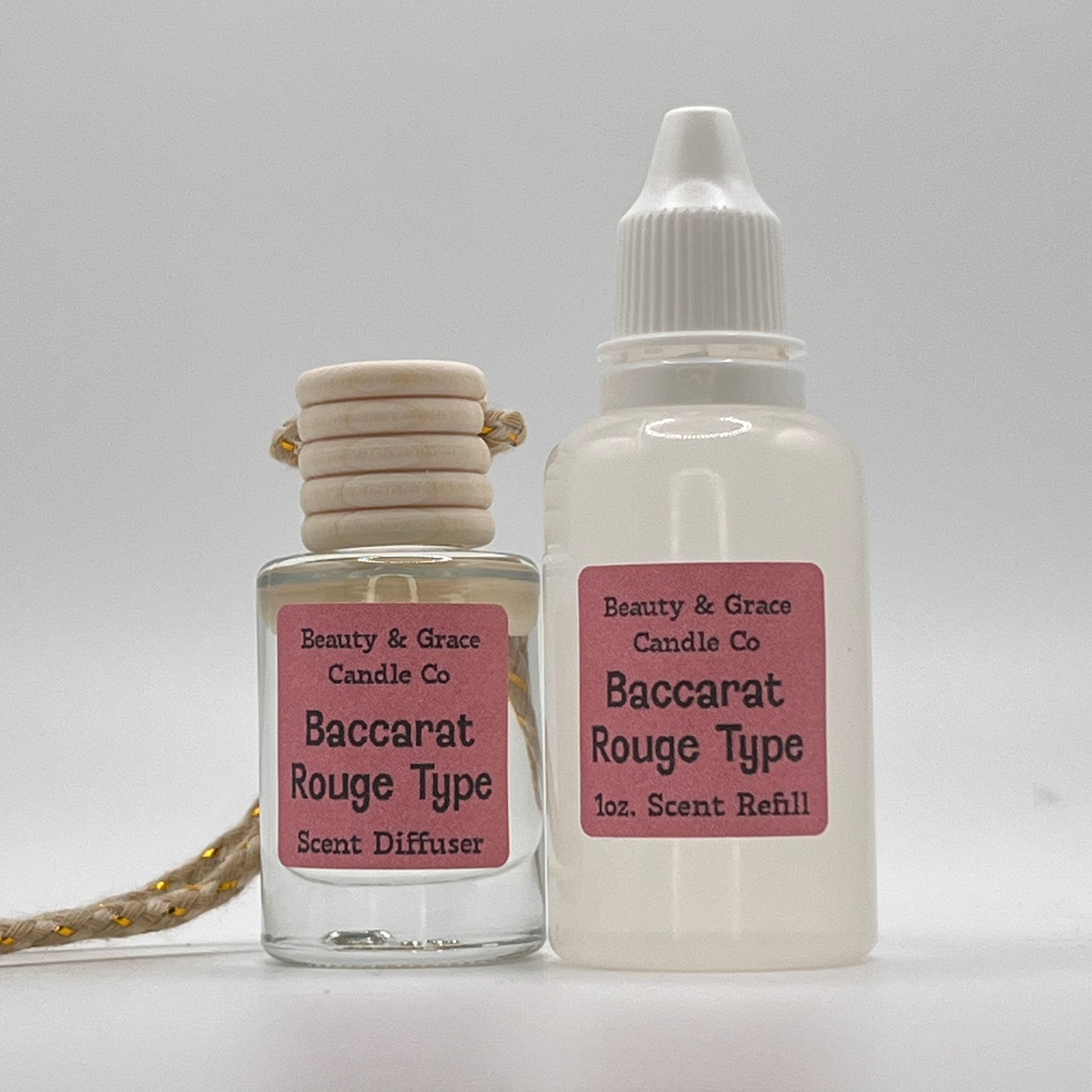 Baccarat Rouge Type Car Scent Diffuser