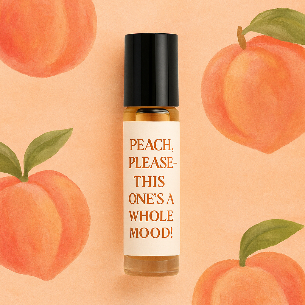 Just Peachy Perfume Oil Fragrance Roll On