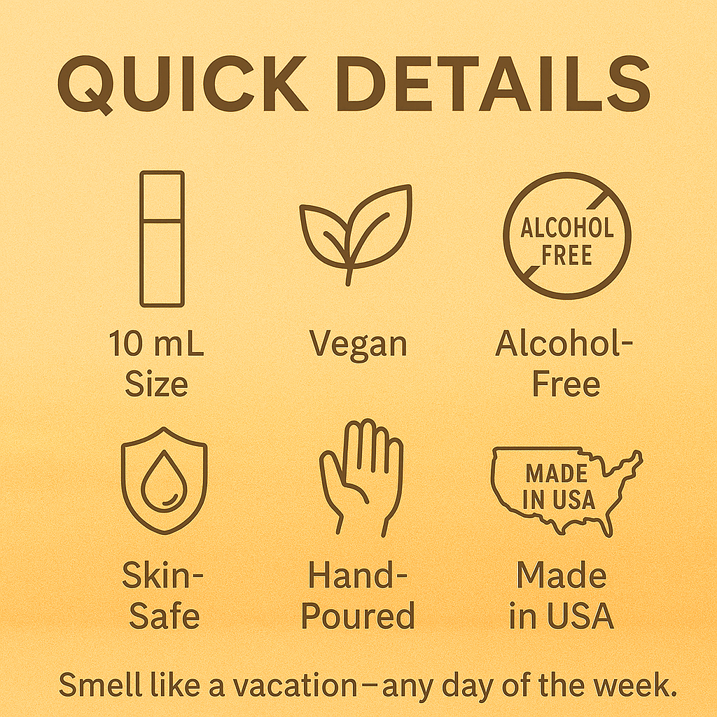 Mango Butter Perfume Oil Fragrance Roll On