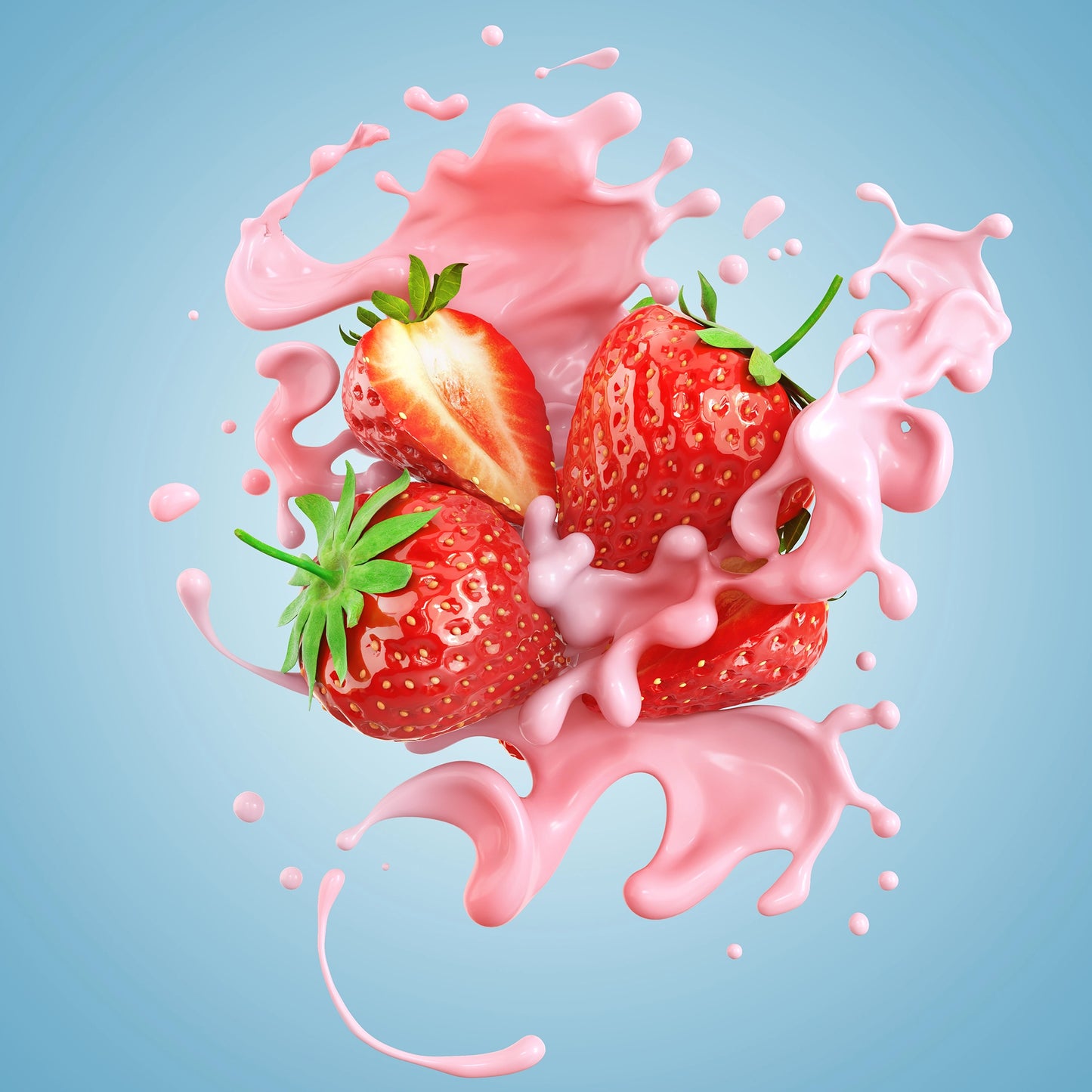 Strawberries 'n Cream Mega Moisture Jumbo Lip Balm