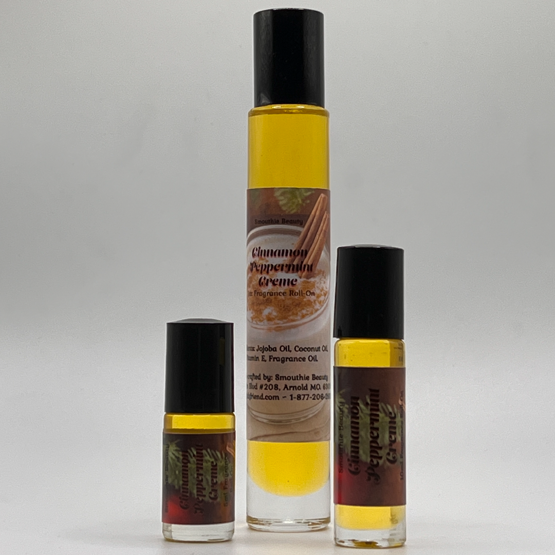 Cinnamon Peppermint Creme Perfume Oil Fragrance Roll On