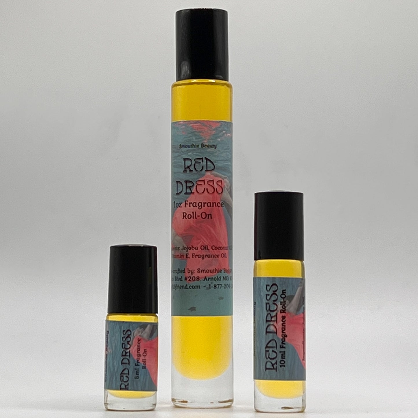 Red Dress Perfume Oil Fragrance Roll On