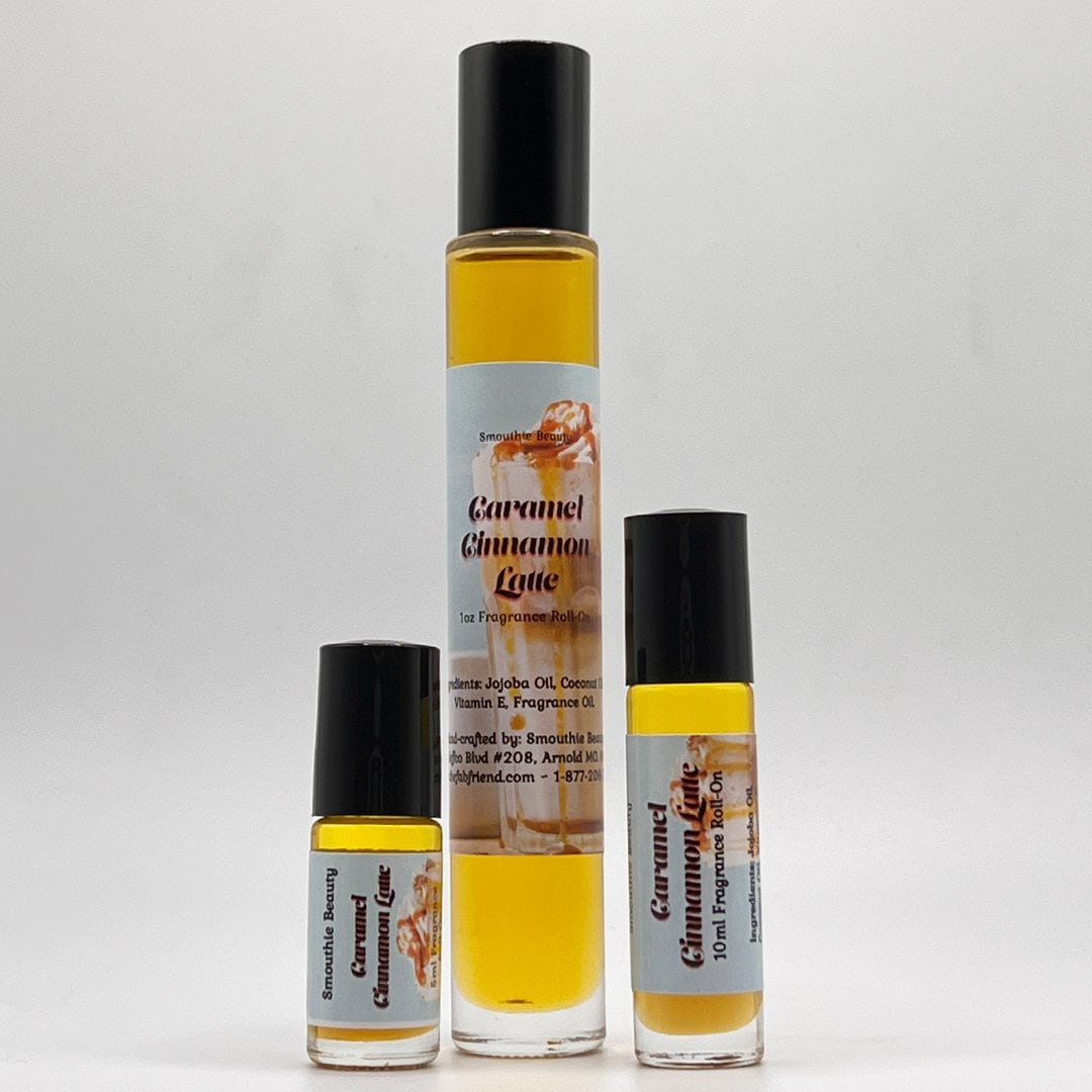 Caramel Cinnamon Latte Perfume Oil Fragrance Roll On