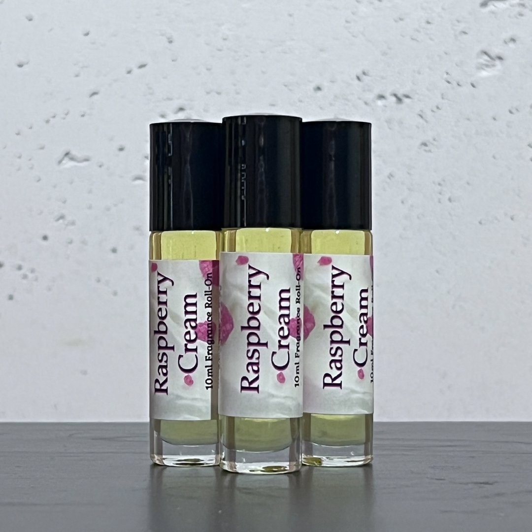 Raspberry Cream Perfume Oil Fragrance Roll On