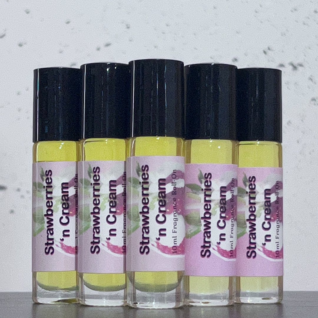 Strawberries & Cream Perfume Oil Fragrance Roll On