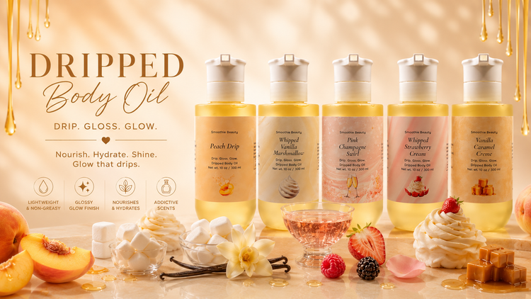 Dripped Body Oil