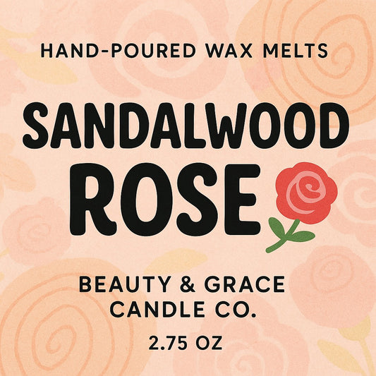 Sandalwood Rose Wax Melts