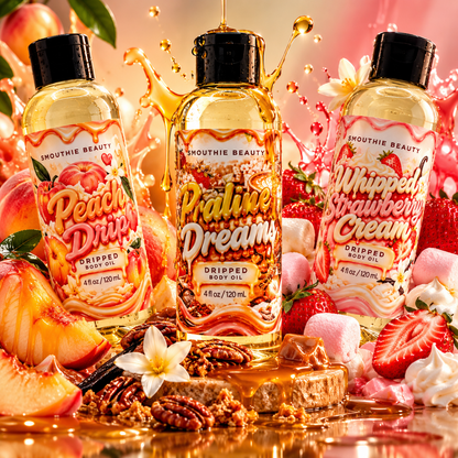 Dripped Body Oil