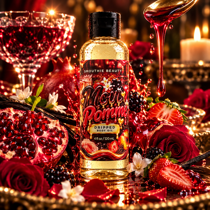 Dripped Body Oil
