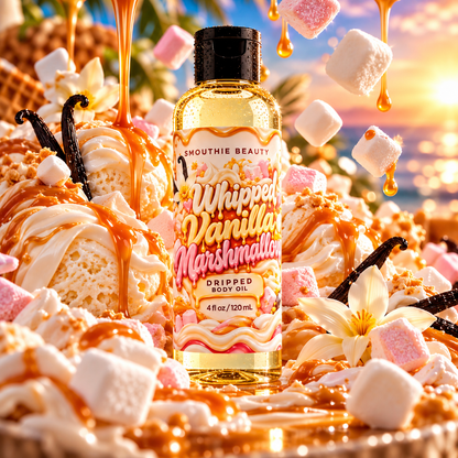Dripped Body Oil