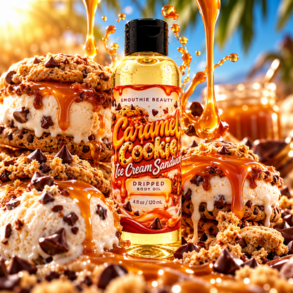 Dripped Body Oil