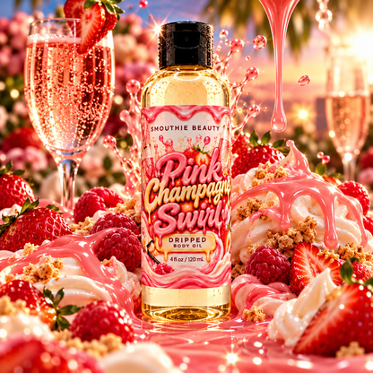 Dripped Body Oil