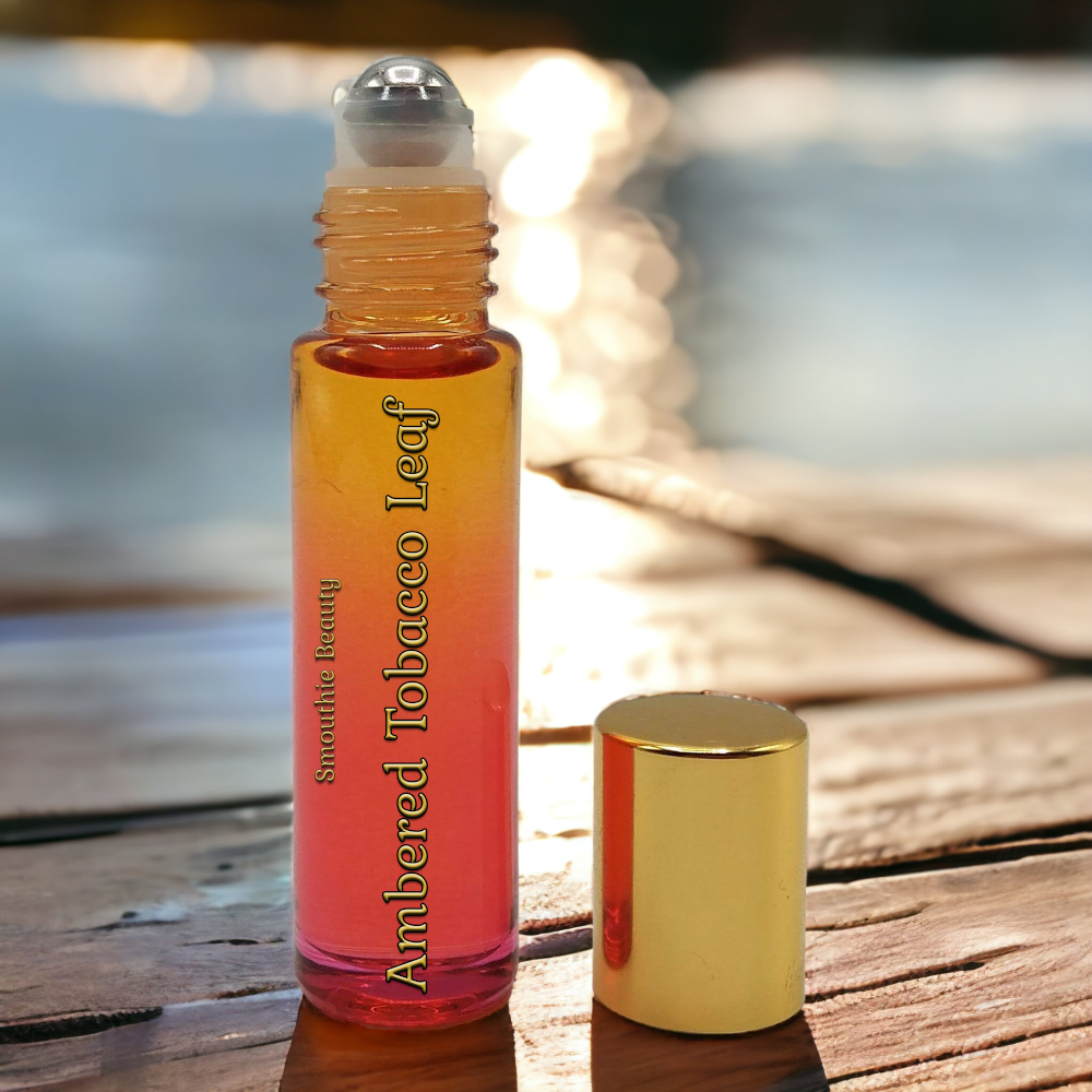 Ambered Tobacco Leaf Fragrance Roll On Bath Body The Fab Friend