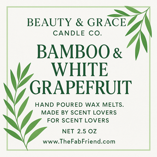 Bamboo & White Grapefruit Wax Melts