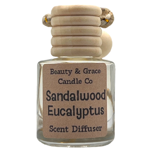 Sandalwood Eucalyptus Car Scent Diffuser