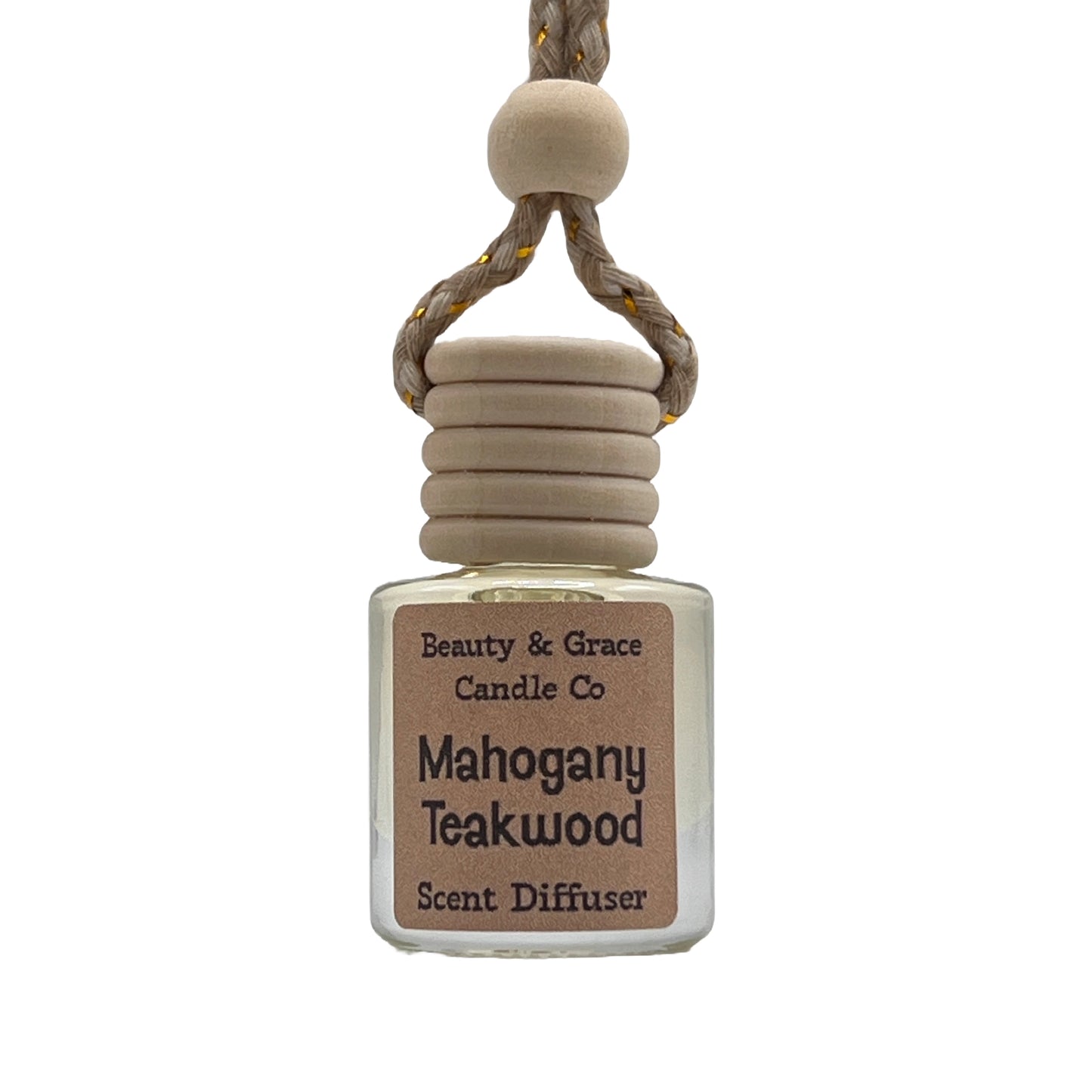 Mahogany Teakwood Car Scent Diffuser