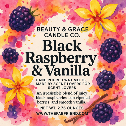 Black Raspberry & Vanilla Wax Melts