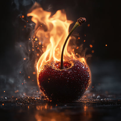 Black Cherry Bomb Emoji Melts