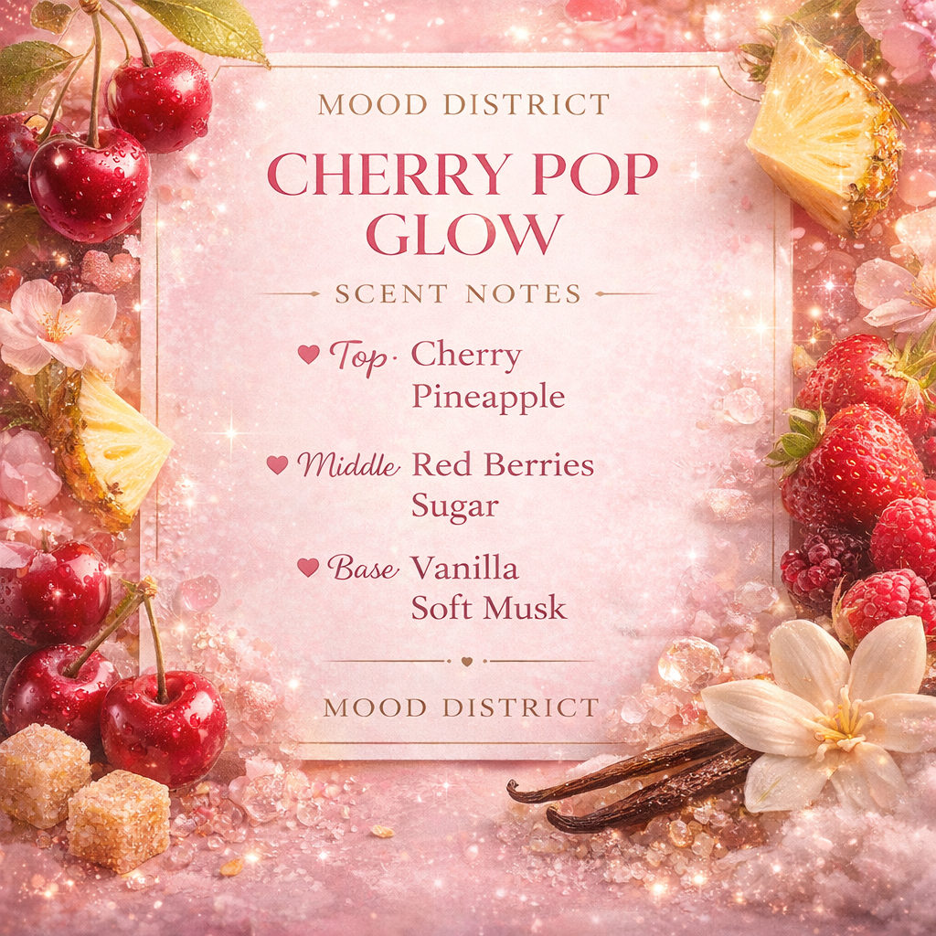 Cherry Pop Glow - Vibe Setter