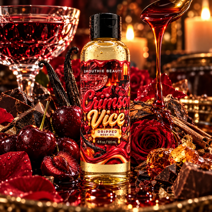 Dripped Body Oil