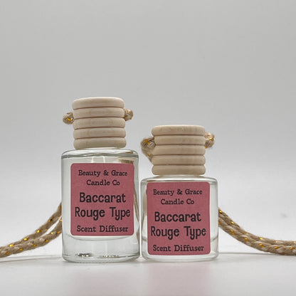Baccarat Rouge Type Car Scent Diffuser