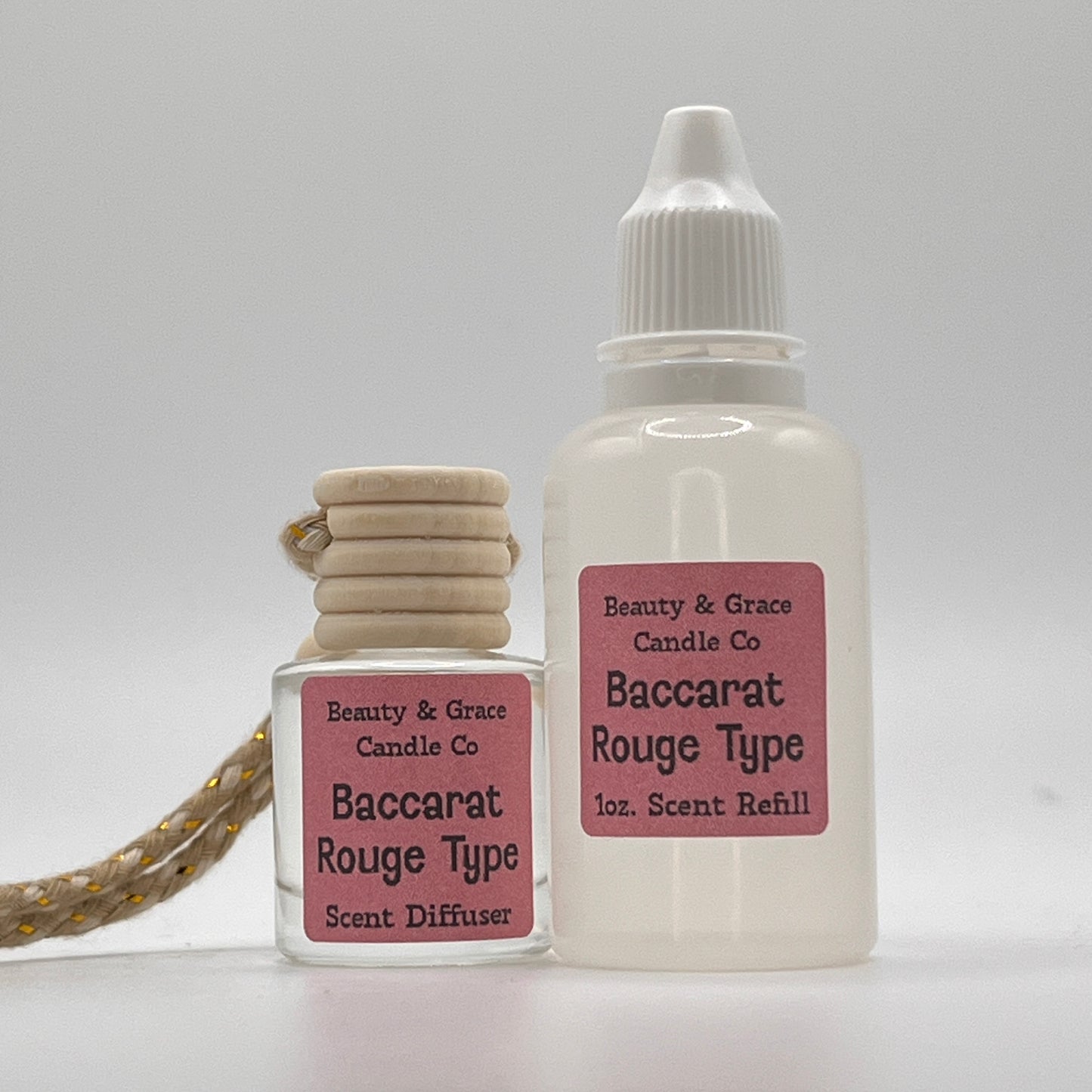Baccarat Rouge Type Car Scent Diffuser