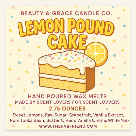 Lemon Pound Cake Wax Melts