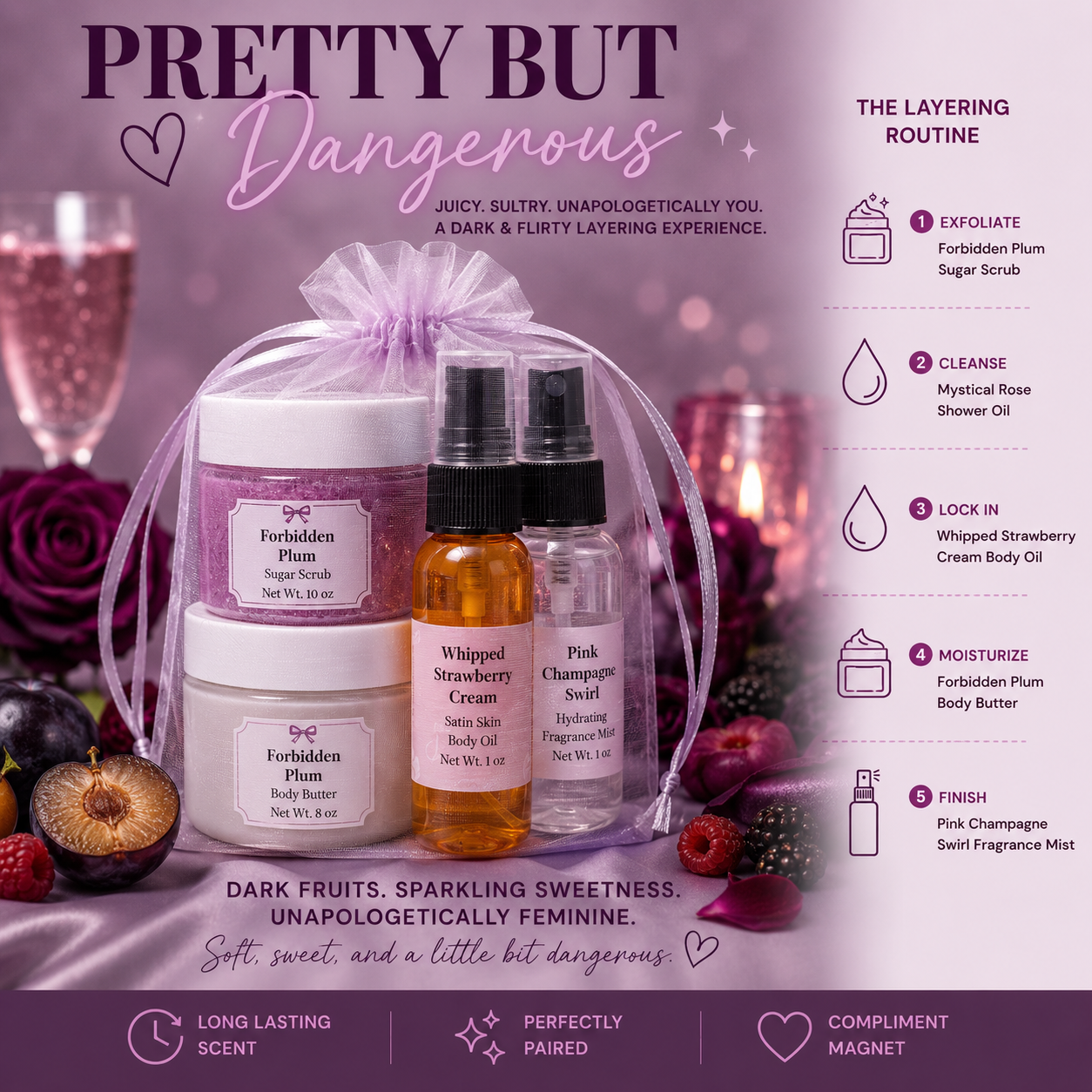 The Layering Menu - Viral Dessert Skin Scent Pairings