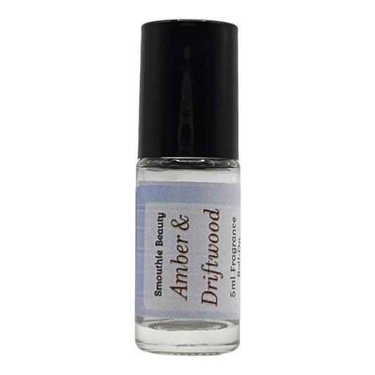 Amber & Driftwood Perfume Oil Fragrance Roll On