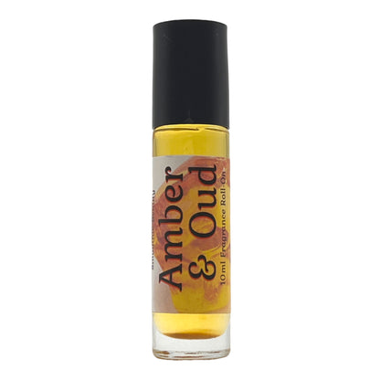 Amber & Oud Perfume Oil Fragrance Roll On