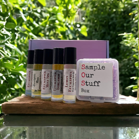 Eucalyptus Scented Fragrance Roll On Gift Set