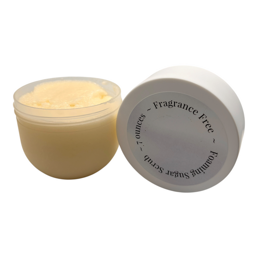 Fragrance Free - Foaming Sugar Scrub