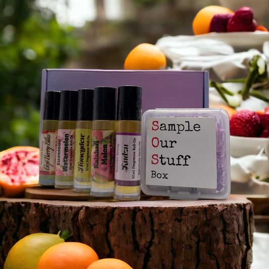 Fruit Scented Fragrance Roll On Gift Set