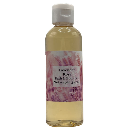 Lavender Rose Bath, Body & Massage Oil