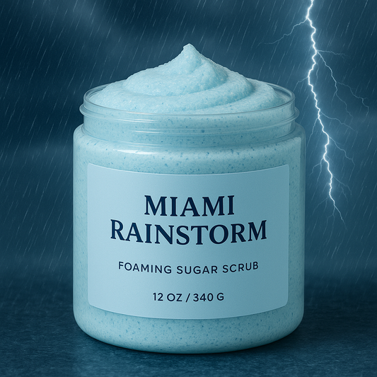 Miami Rainstorm Foaming Sugar Scrub