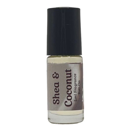 Shea & Coconut Perfume Oil Fragrance Roll On