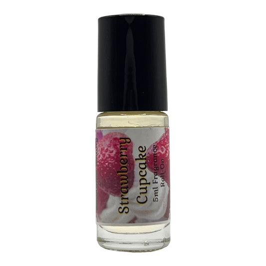 Strawberry Cupcake Perfume Oil Fragrance Roll On