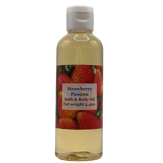 Strawberry Passion Bath, Body & Massage Oil