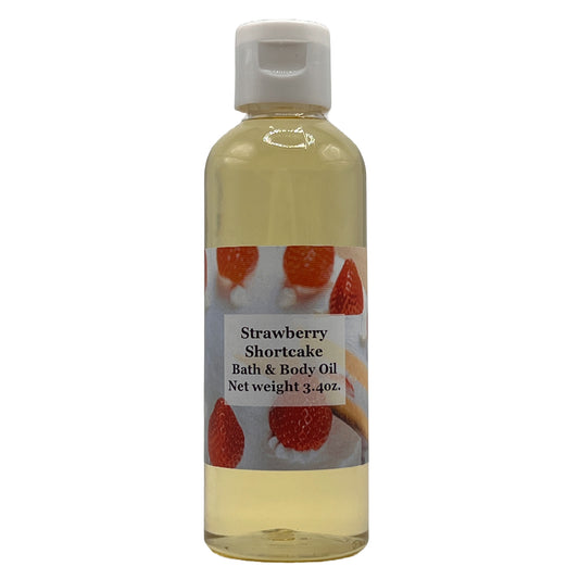 Strawberry Shortcake Bath, Body & Massage Oil