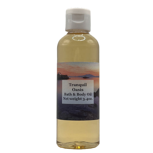 Tranquil Oasis Bath, Body & Massage Oil