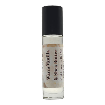 Warm Vanilla & Shea Butter Perfume Oil Fragrance Roll On