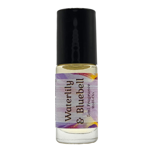 Waterlily & Bluebell Perfume Oil Fragrance Roll On