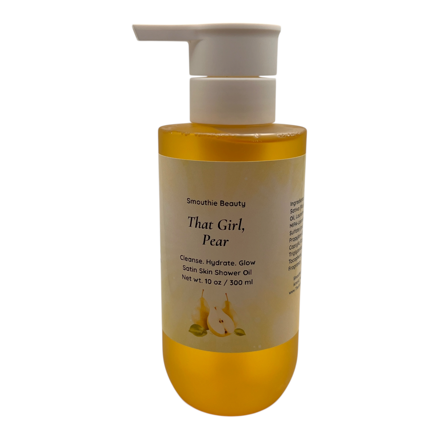 That Girl, Pear - Satin Skin Shower Oil