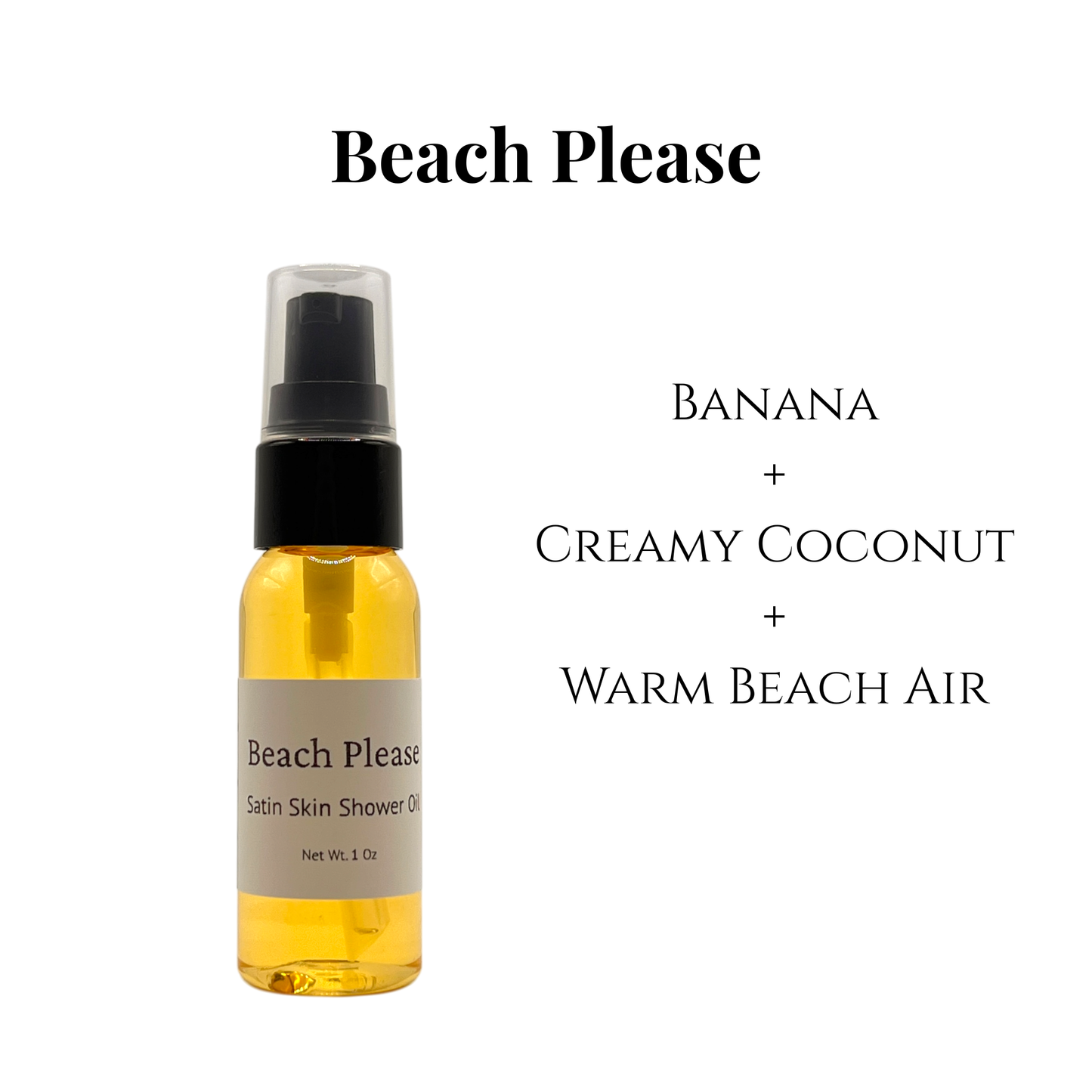 Satin Skin - Shower Oil Minis